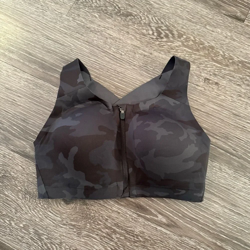 Lululemon Enlite Zip Front Sports Bra